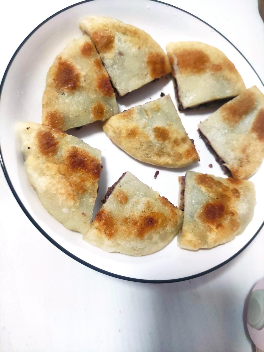 红豆糯米饼