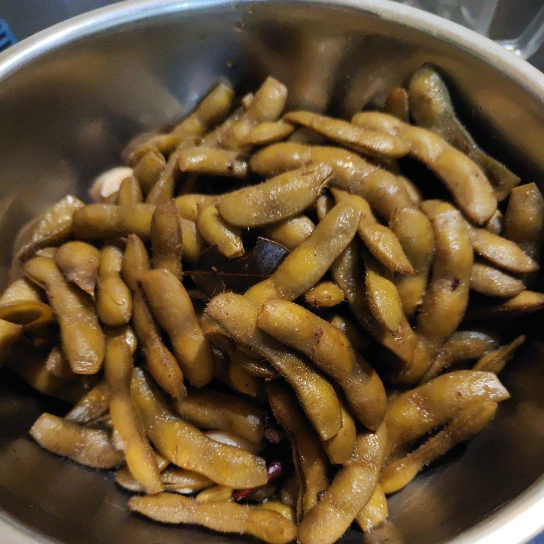 卤毛豆（麻辣味）