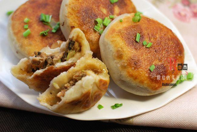 梅干菜馅饼的做法