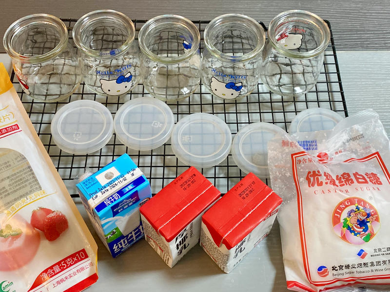 纯奶手撕吐司的做法 步骤1