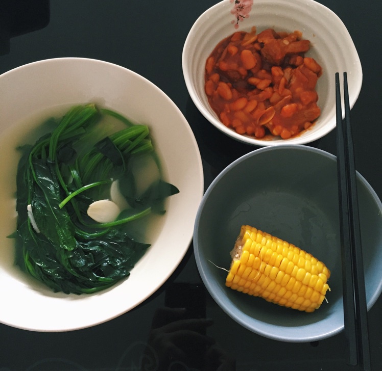 番茄黄豆焖排骨