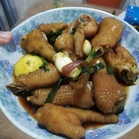 网红柠檬酸辣鸡爪