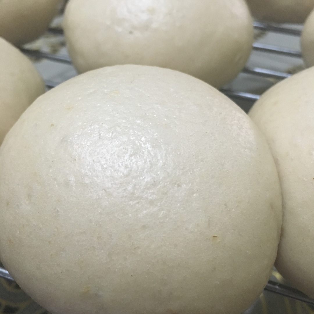 一次性发酵的奶香馒头！