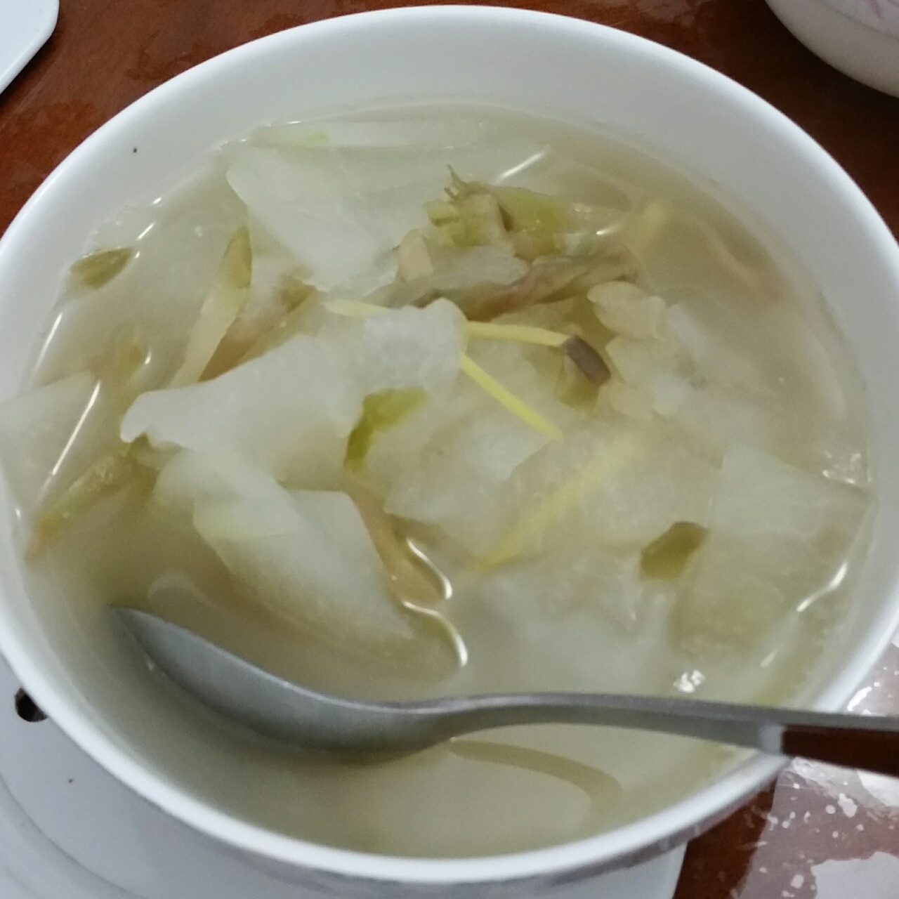 榨菜冬瓜汤