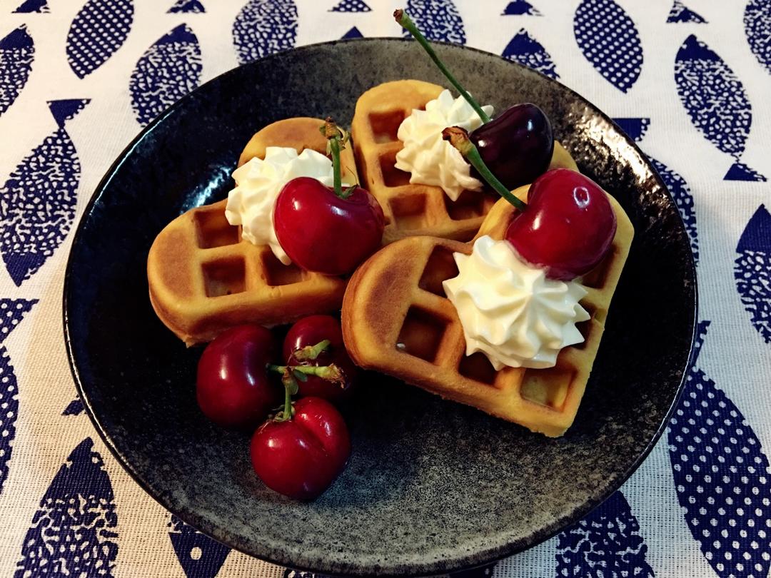 经典格子华夫饼 Belgian Waffle