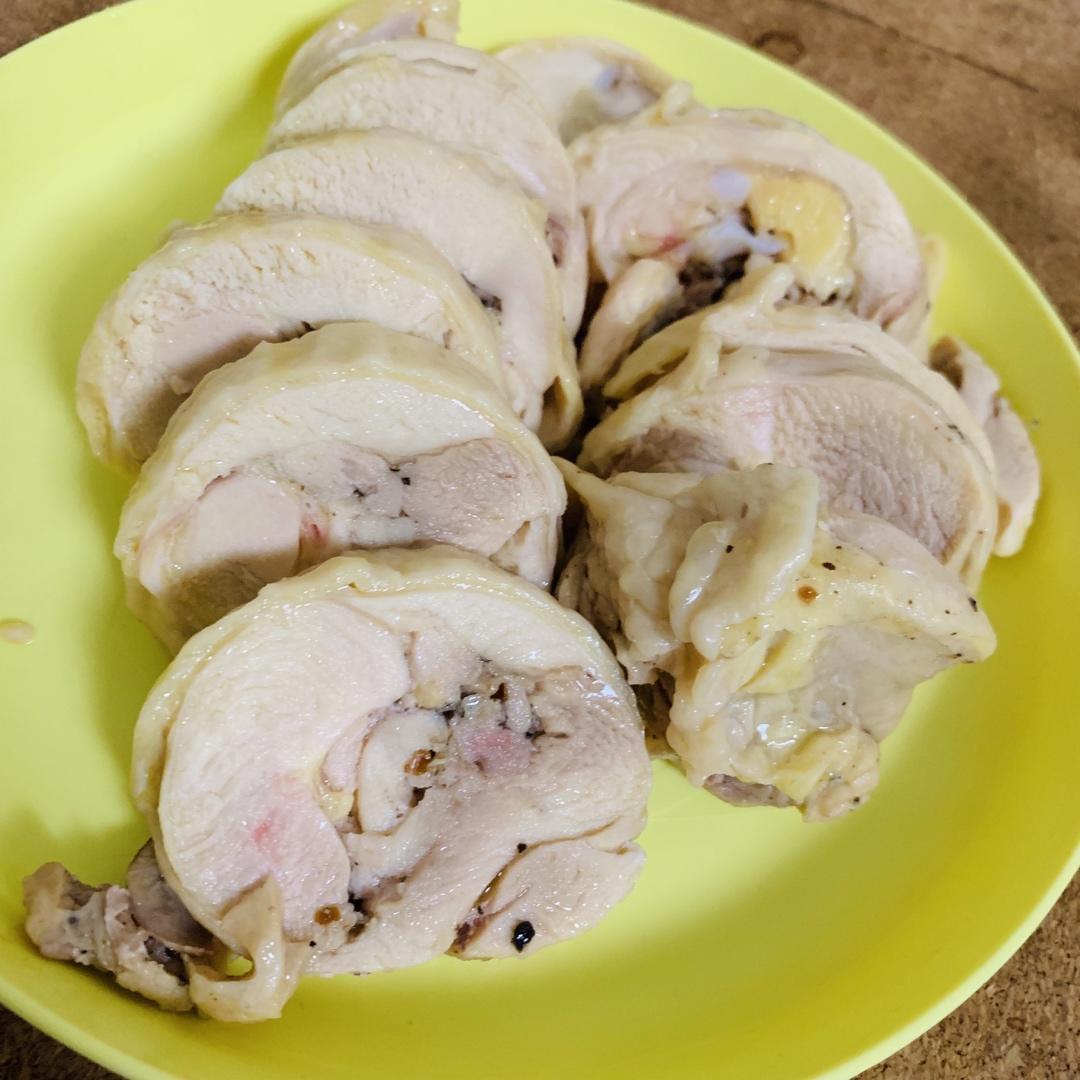 低卡无骨鸡腿卷