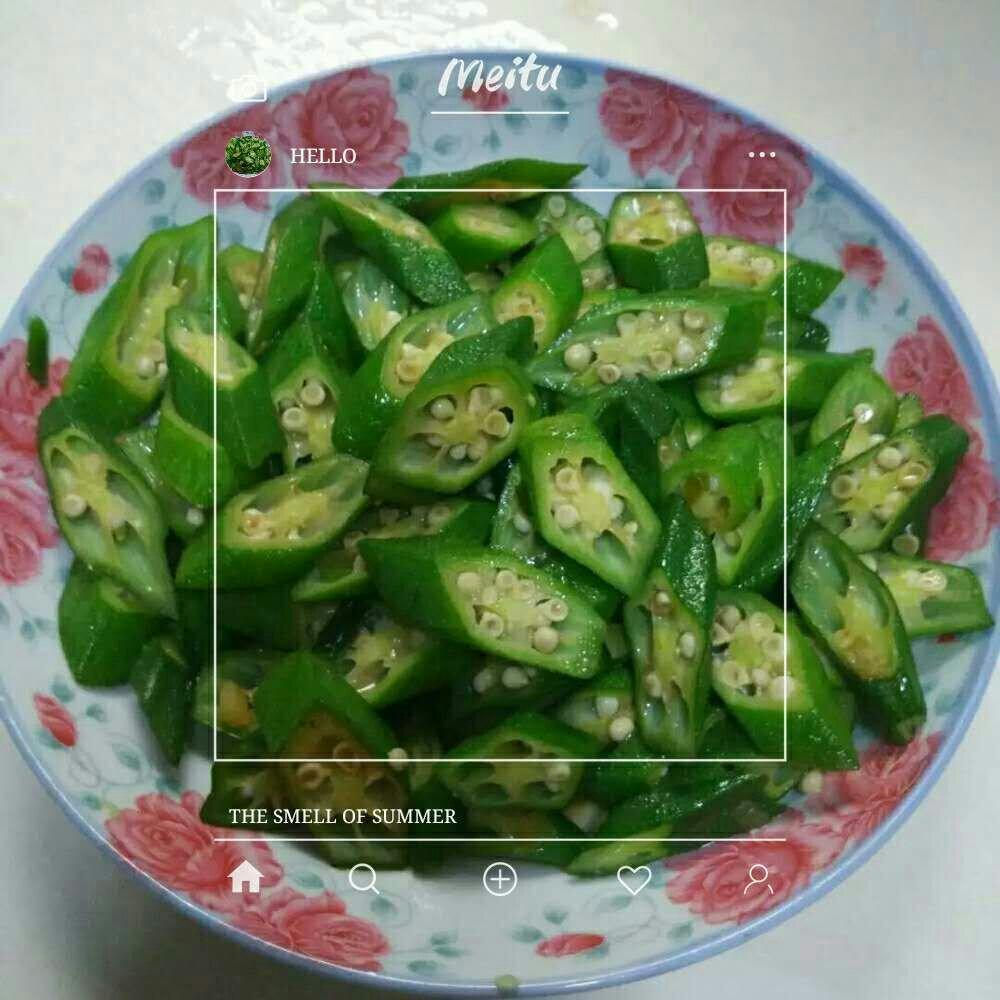 蒜香蚝油秋葵（下饭版）