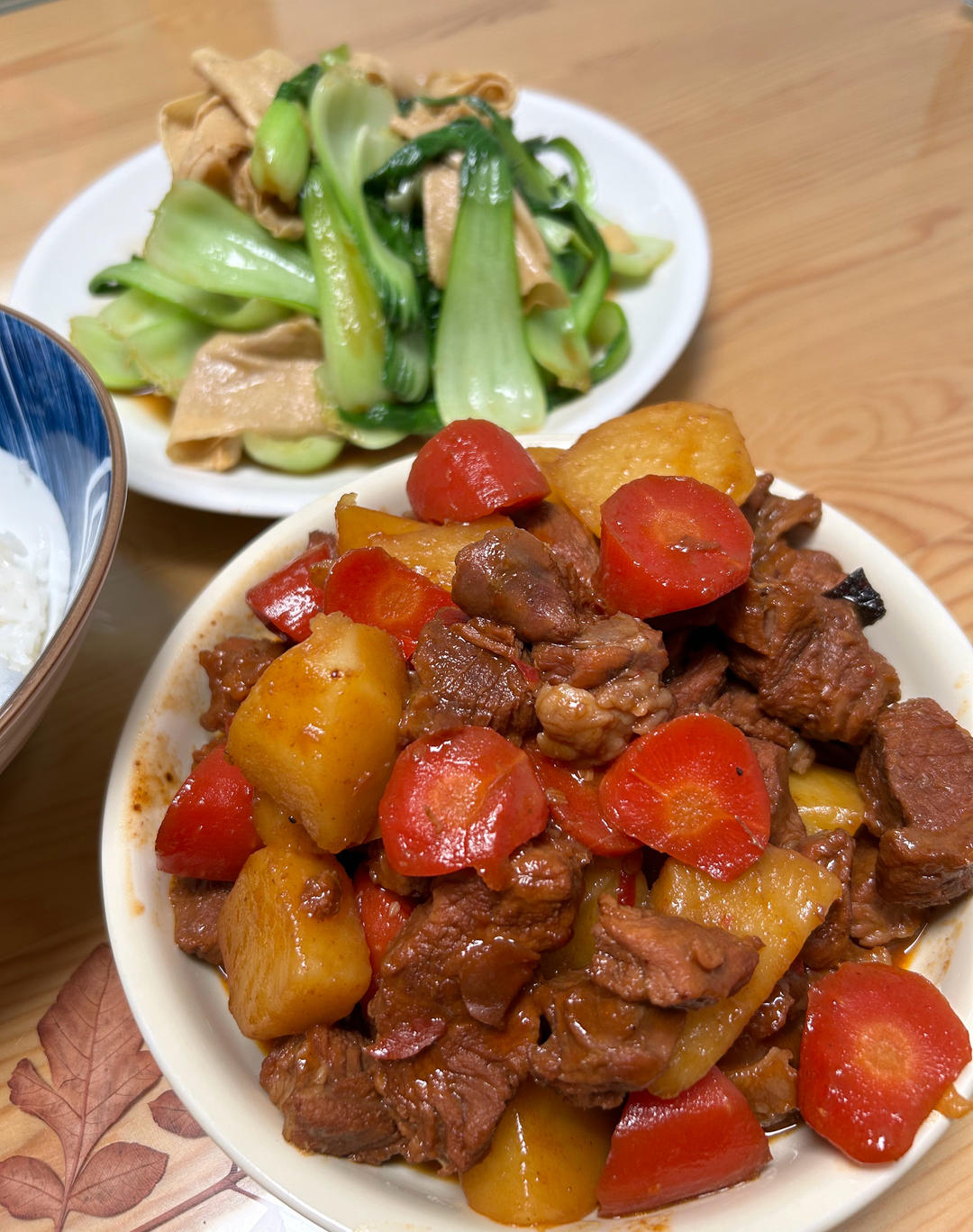 土豆焖牛腩