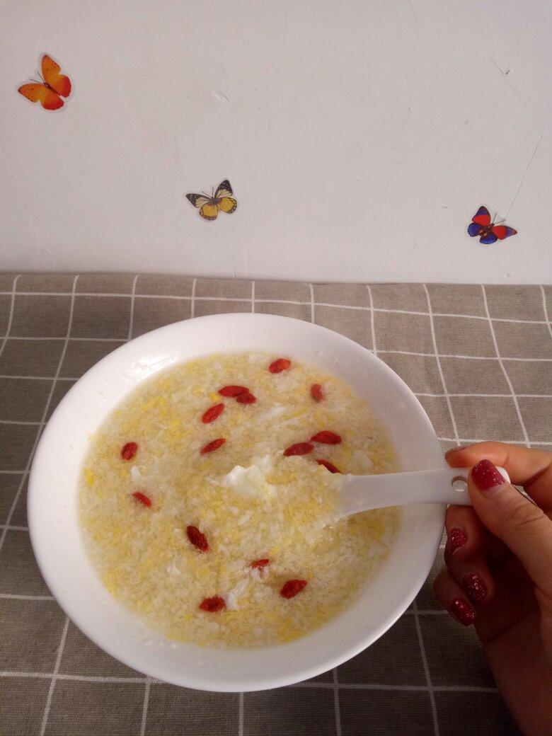 米酒蛋花小汤圆