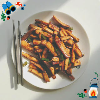 超简单快手菜--蒜香杏鲍菇