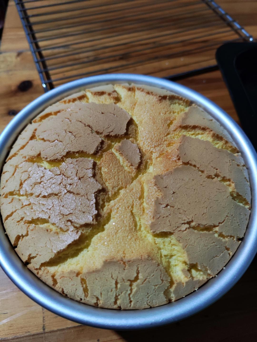 超柔软6寸戚风蛋糕(附8寸配方)零失败 超详细‼️含操作视频