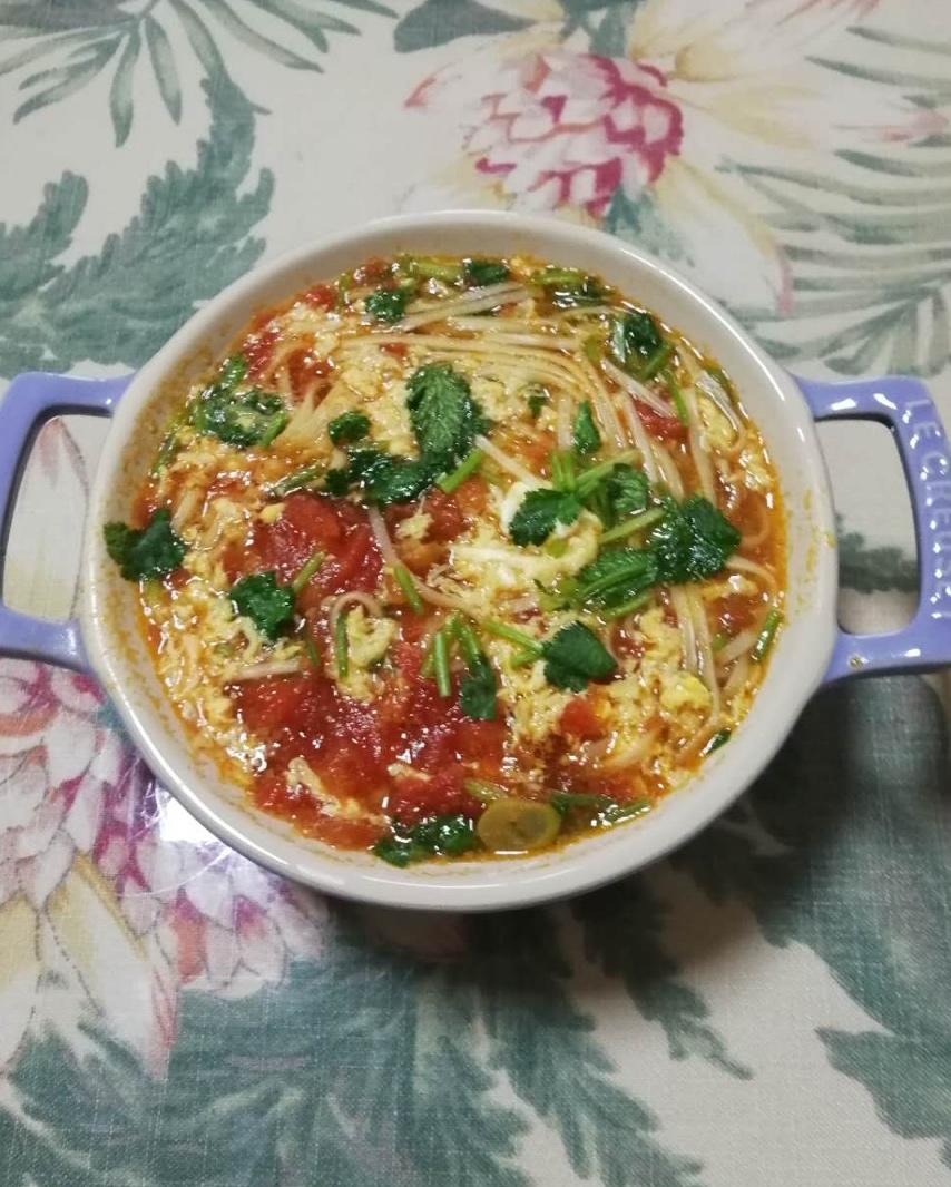 超级入味好吃的番茄鸡蛋面