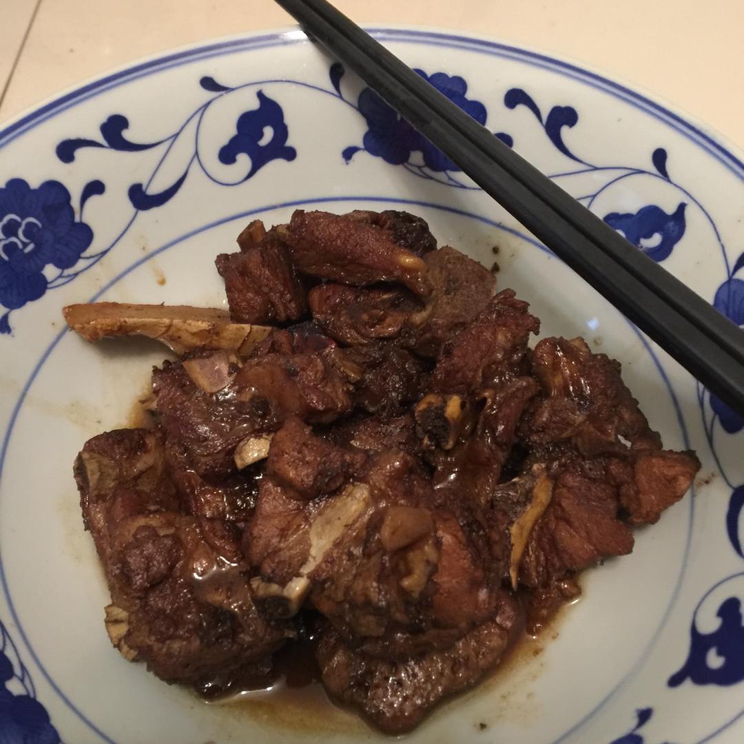 红烧话梅排骨