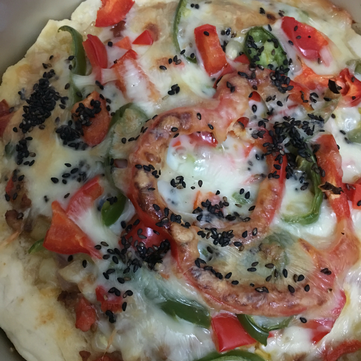 8寸纯手工什锦披萨