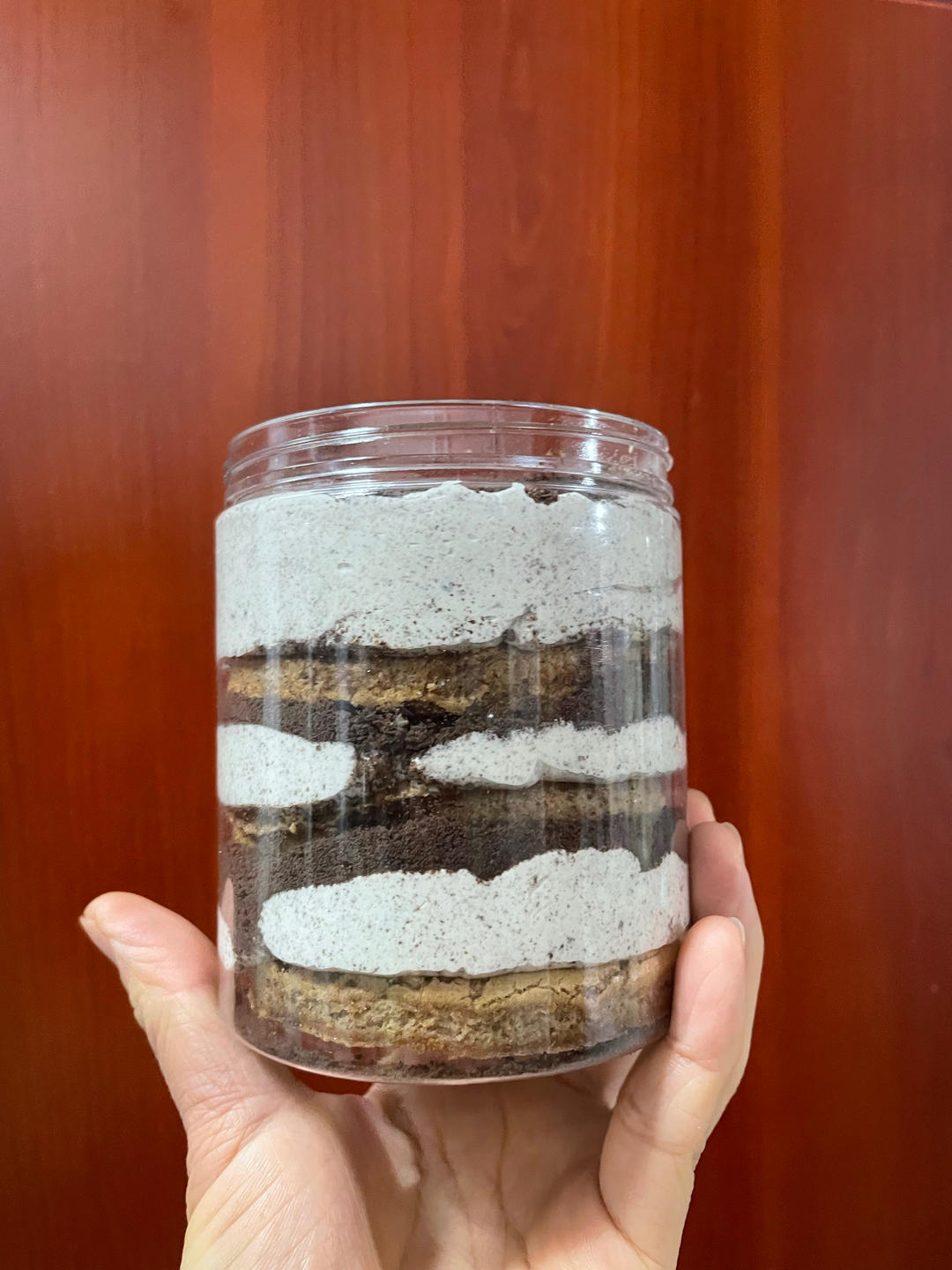 超简单✅好吃到爆‼️奥利奥咸奶油盒子蛋糕