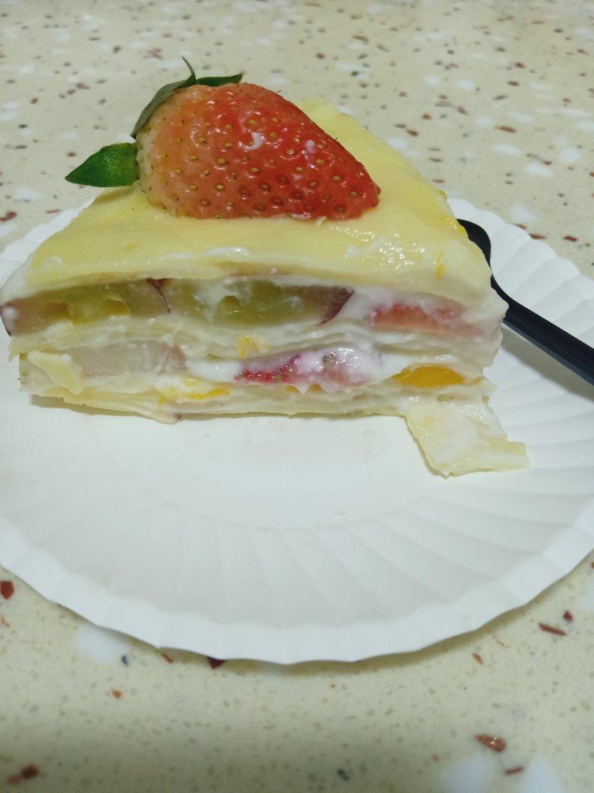 酸奶千层蛋糕（假装是奶油）