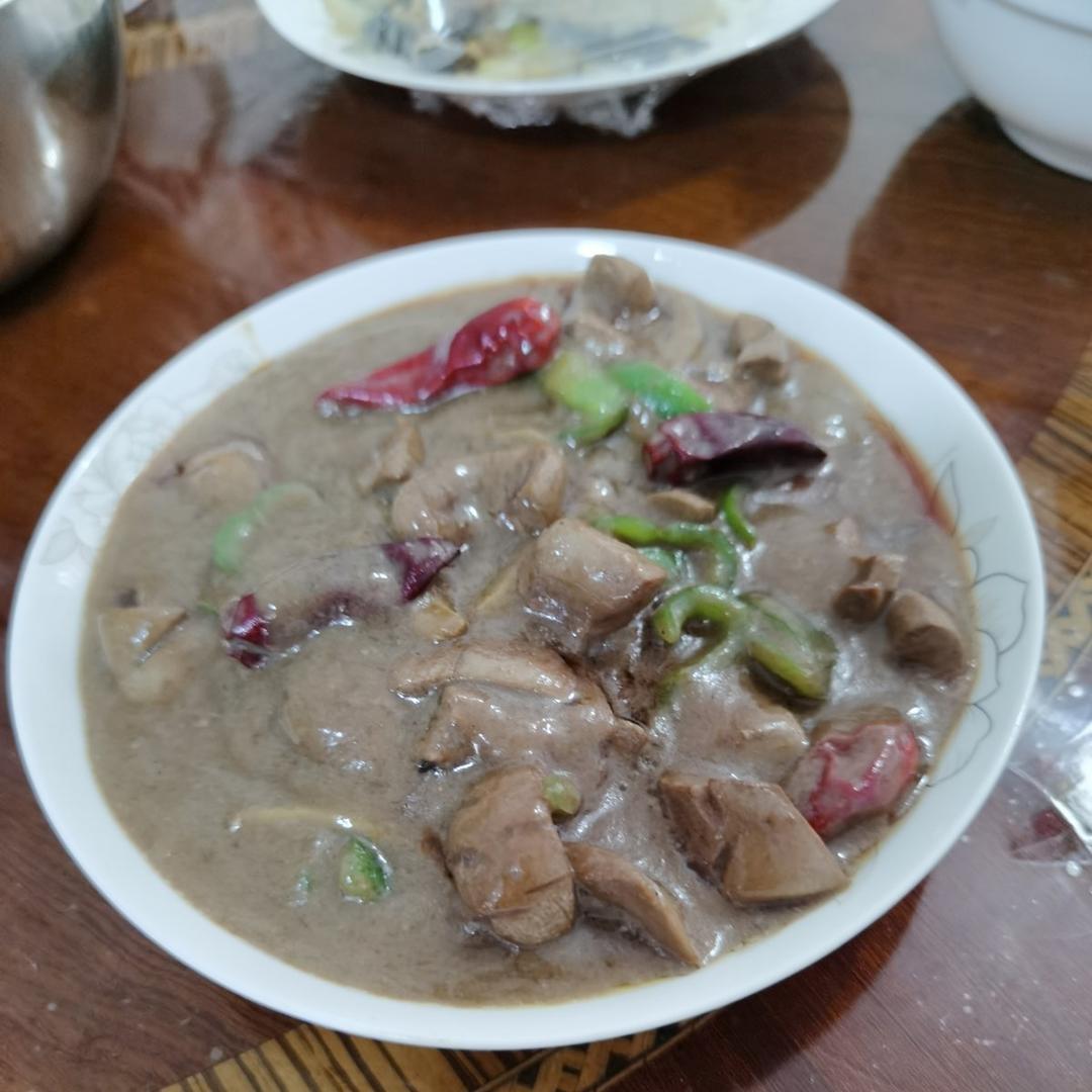 老丁的私房菜-火爆腰花