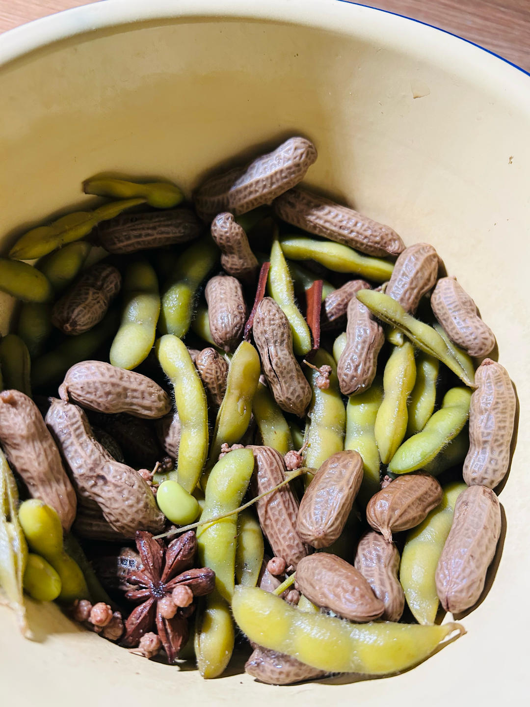 夏日必备煮五香毛豆花生🥜