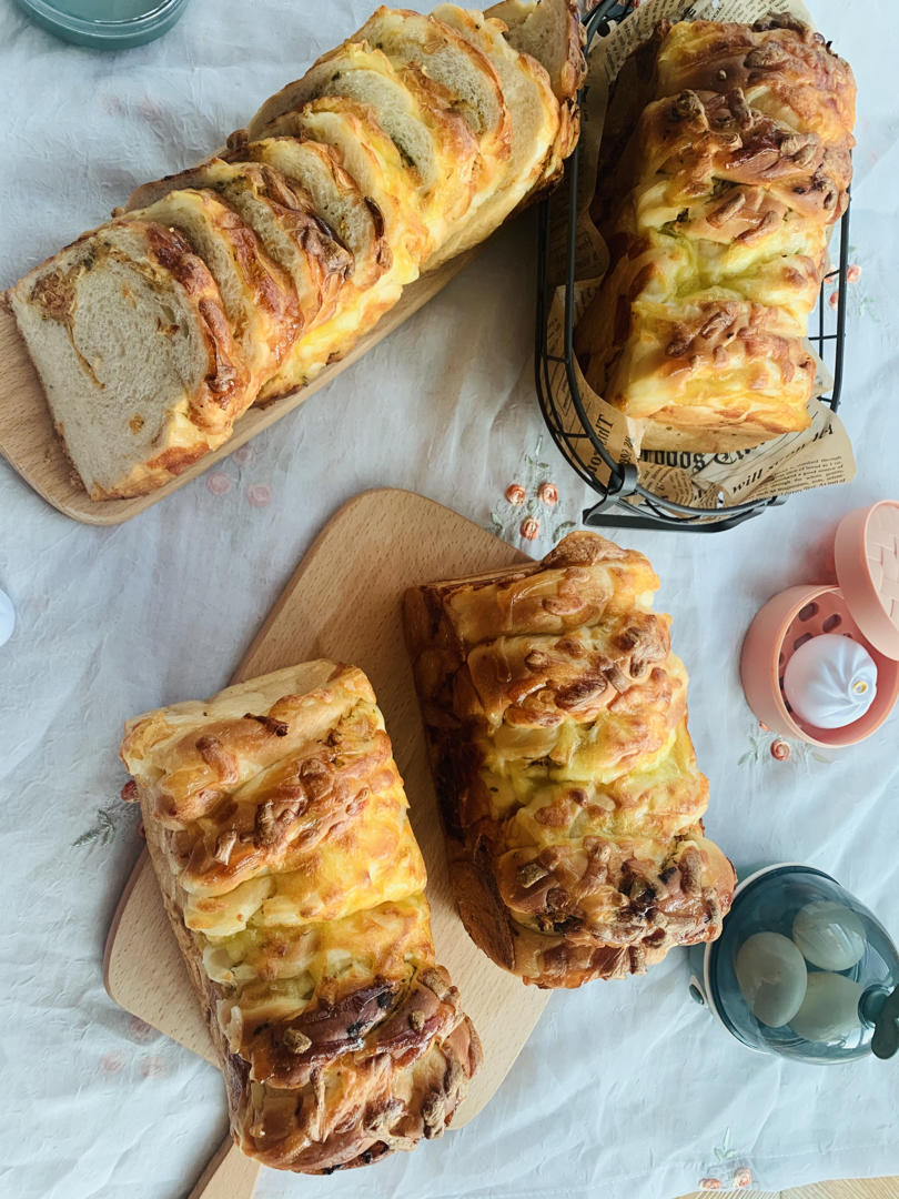 肉松吐司【超多料香爆马苏里拉】