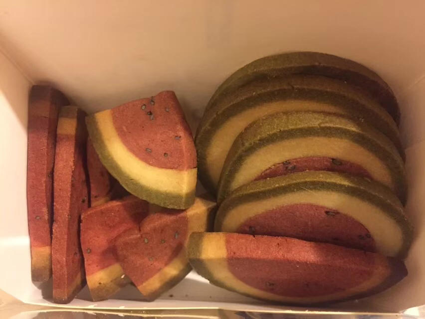 免打发❗零失败可爱西瓜🍉曲奇饼干