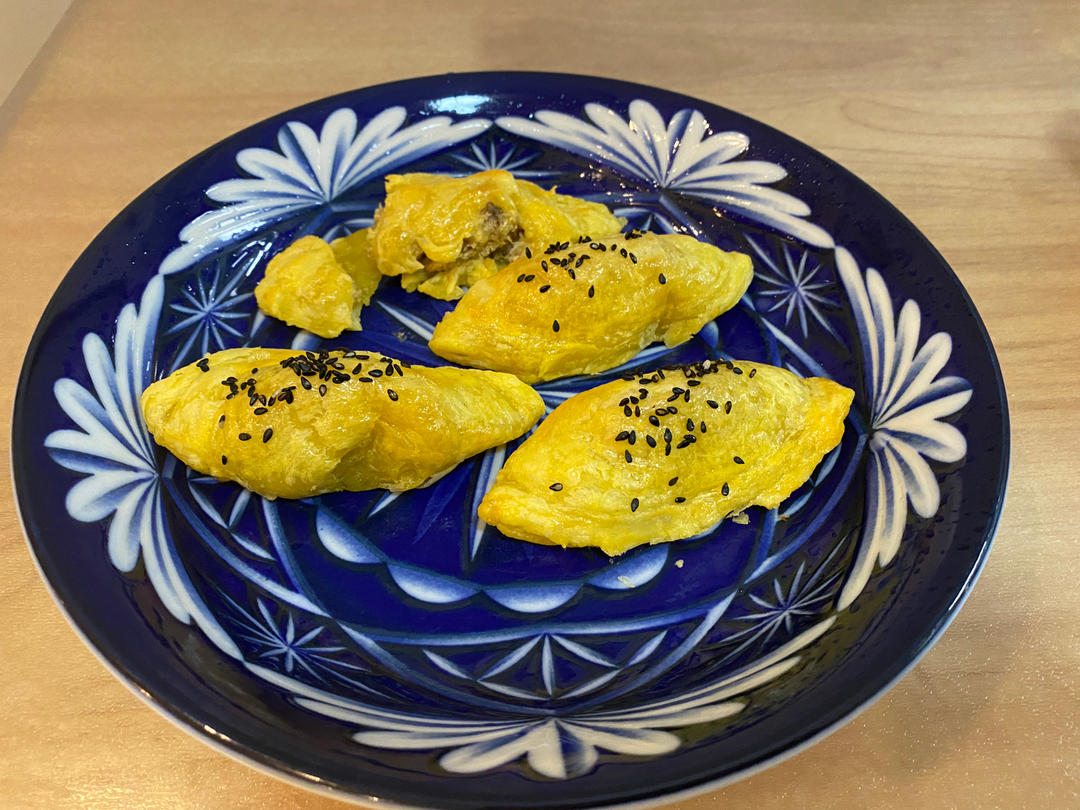 蛋挞皮版椰蓉香蕉酥