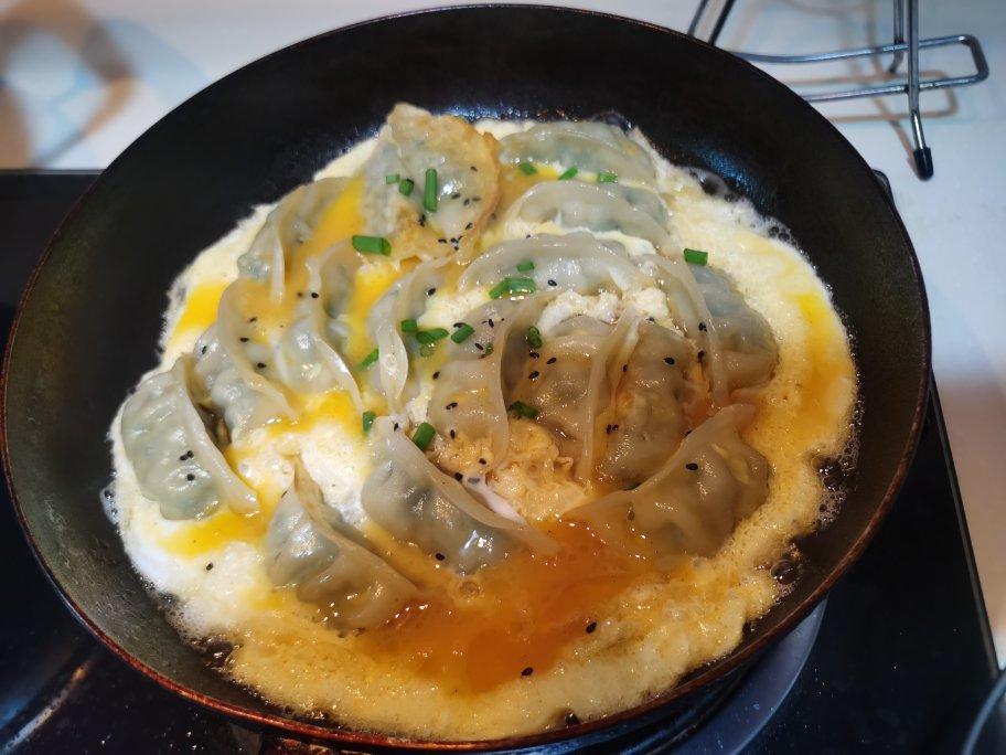 懒人快手抱蛋煎饺