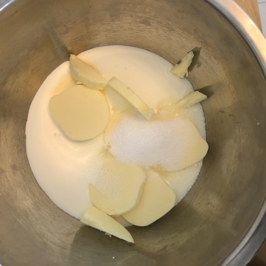 纯奶手撕吐司的做法 步骤1