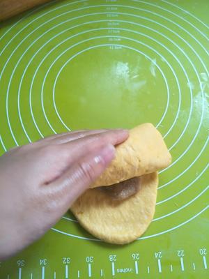 低糖菜谱第七弹--南瓜麻薯红糖包（一次发酵）的做法 步骤5