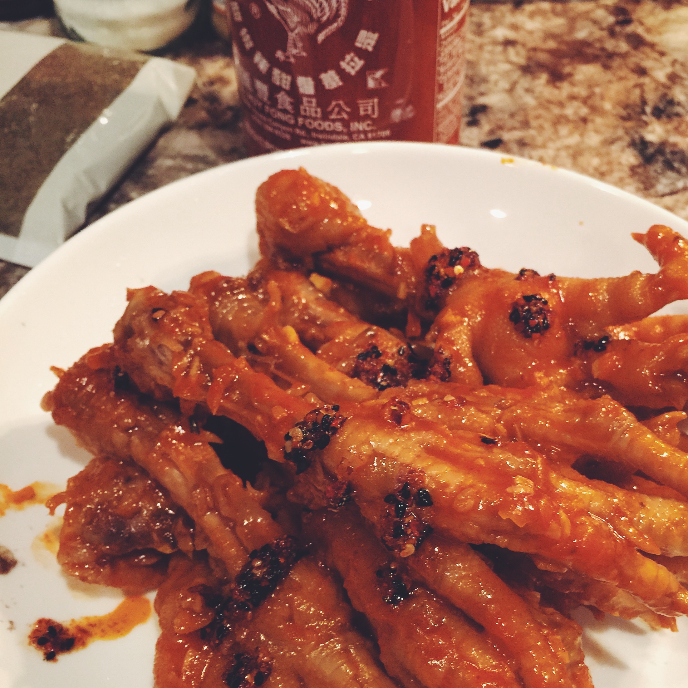 韩式辣鸡爪