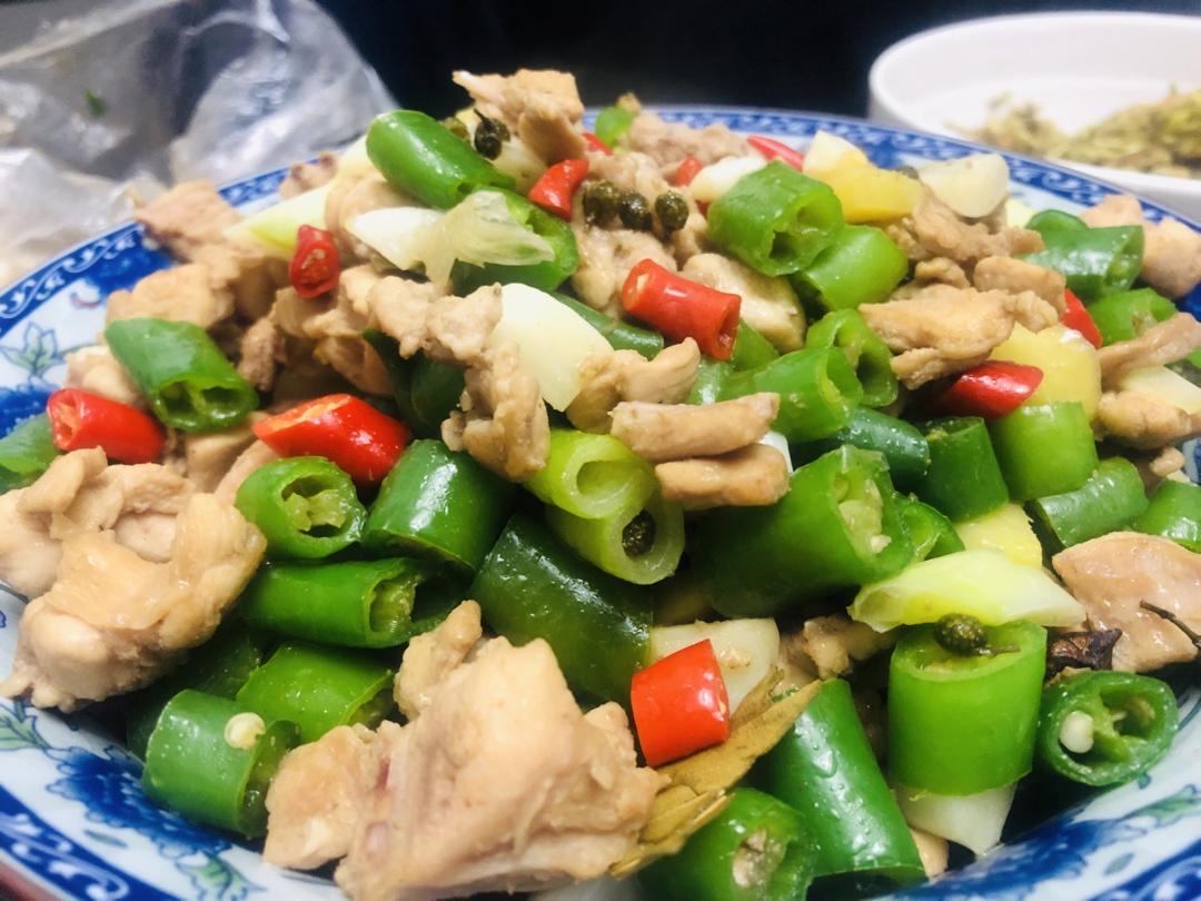 双椒兔丁（重口味江湖菜）