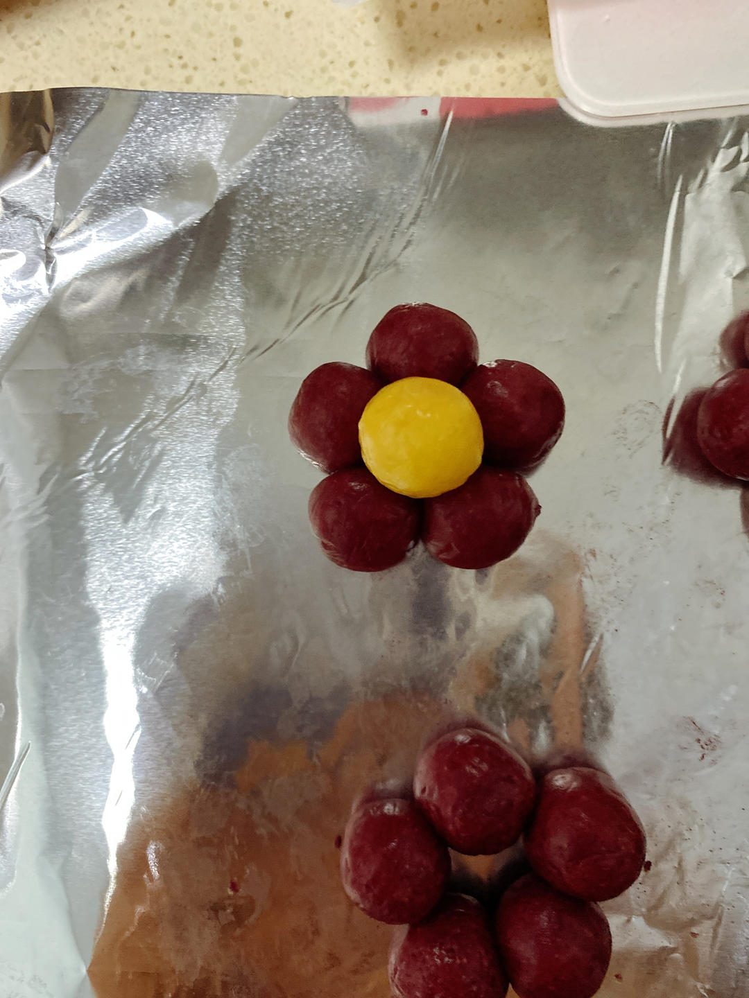 送你一朵小红花 🌺免模具｜零难度花朵饼干