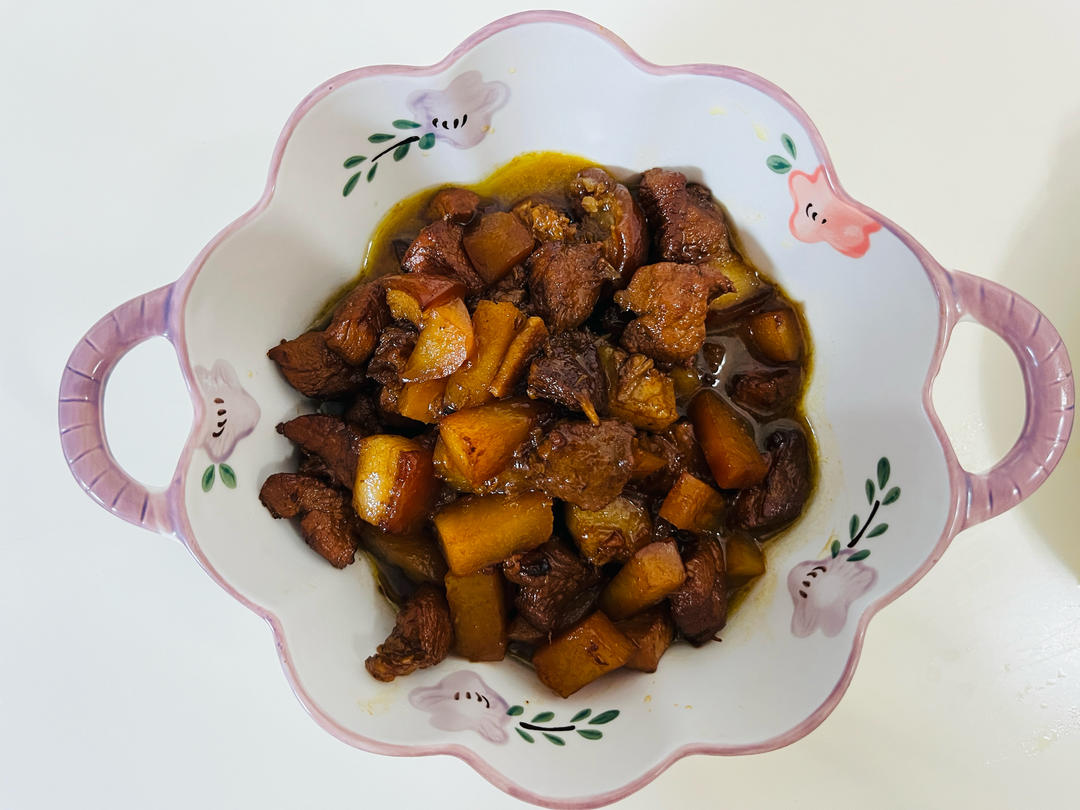 红烧肉炖土豆（丝毫不腻）