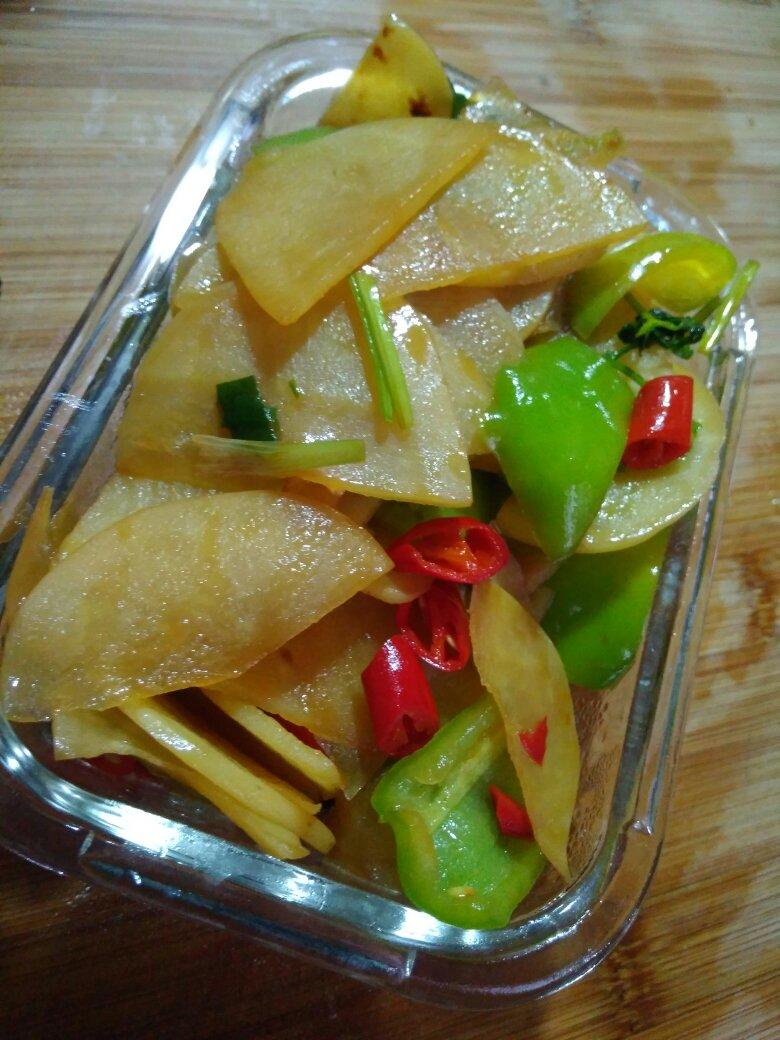青椒土豆，素菜也可以香香的