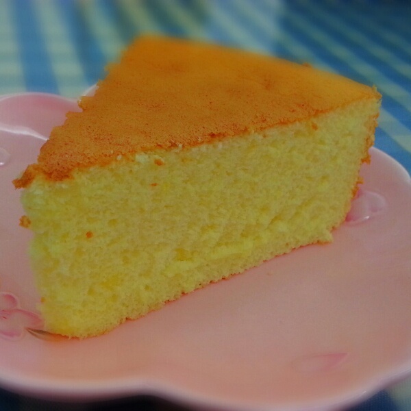 超简单完美戚风蛋糕（6寸2蛋）附打发、翻拌、脱模视频