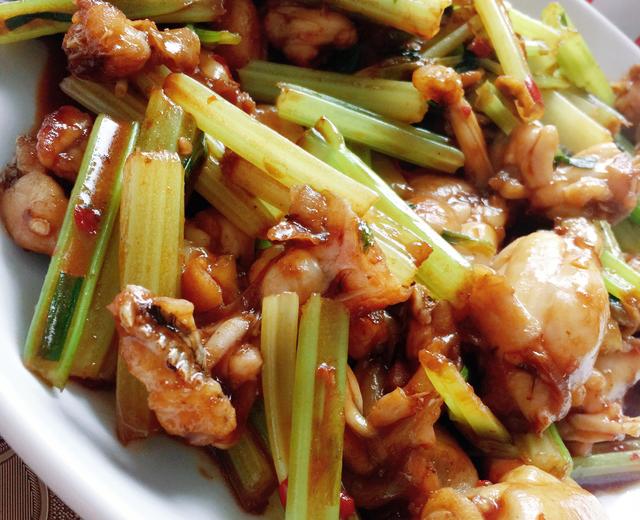 美味爆炒牛蛙的做法