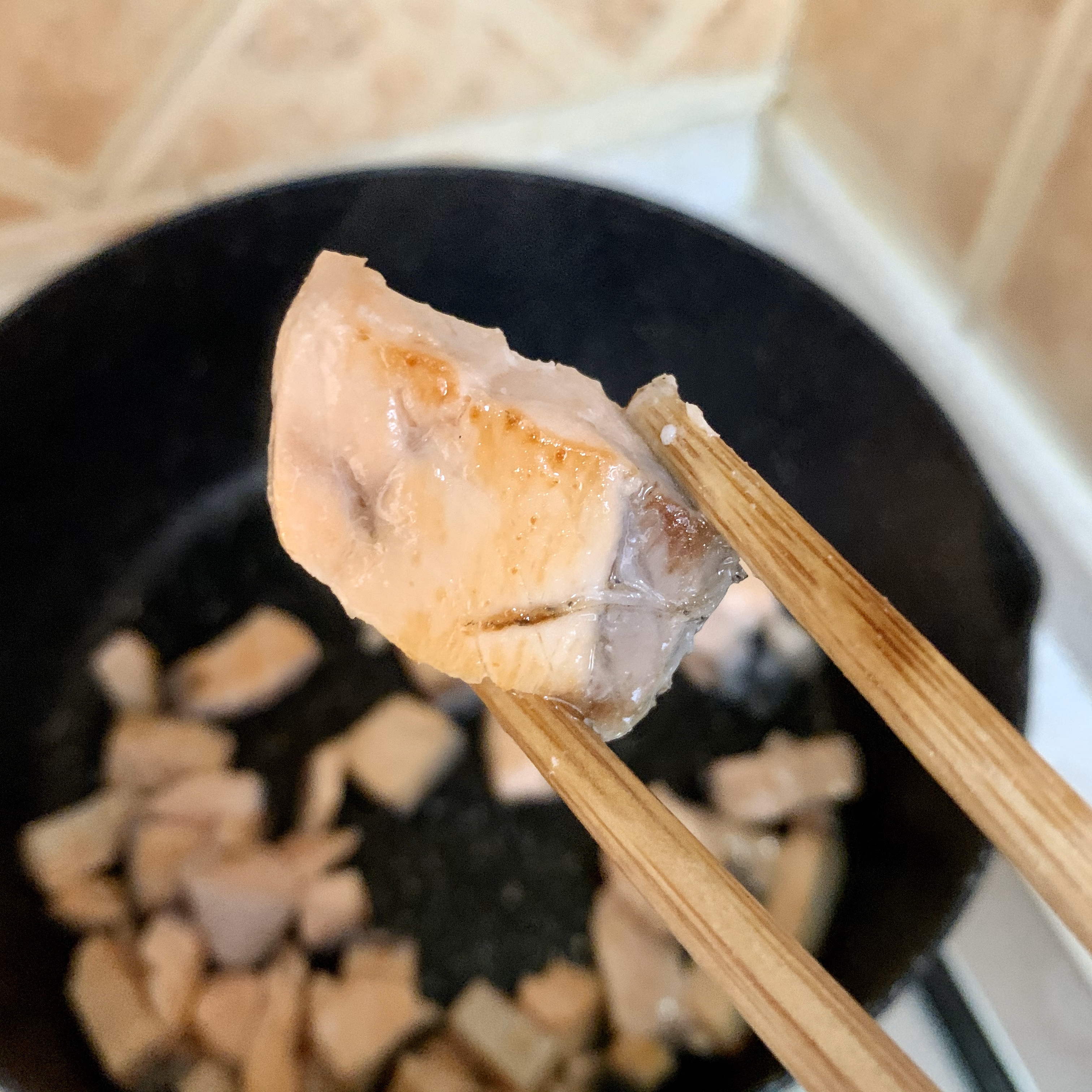 三文鱼豆腐味增汤（白味增）的做法 步骤4