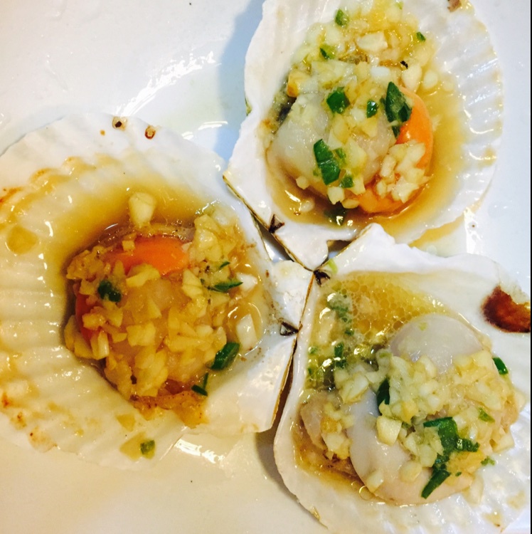 烤蒜蓉扇贝