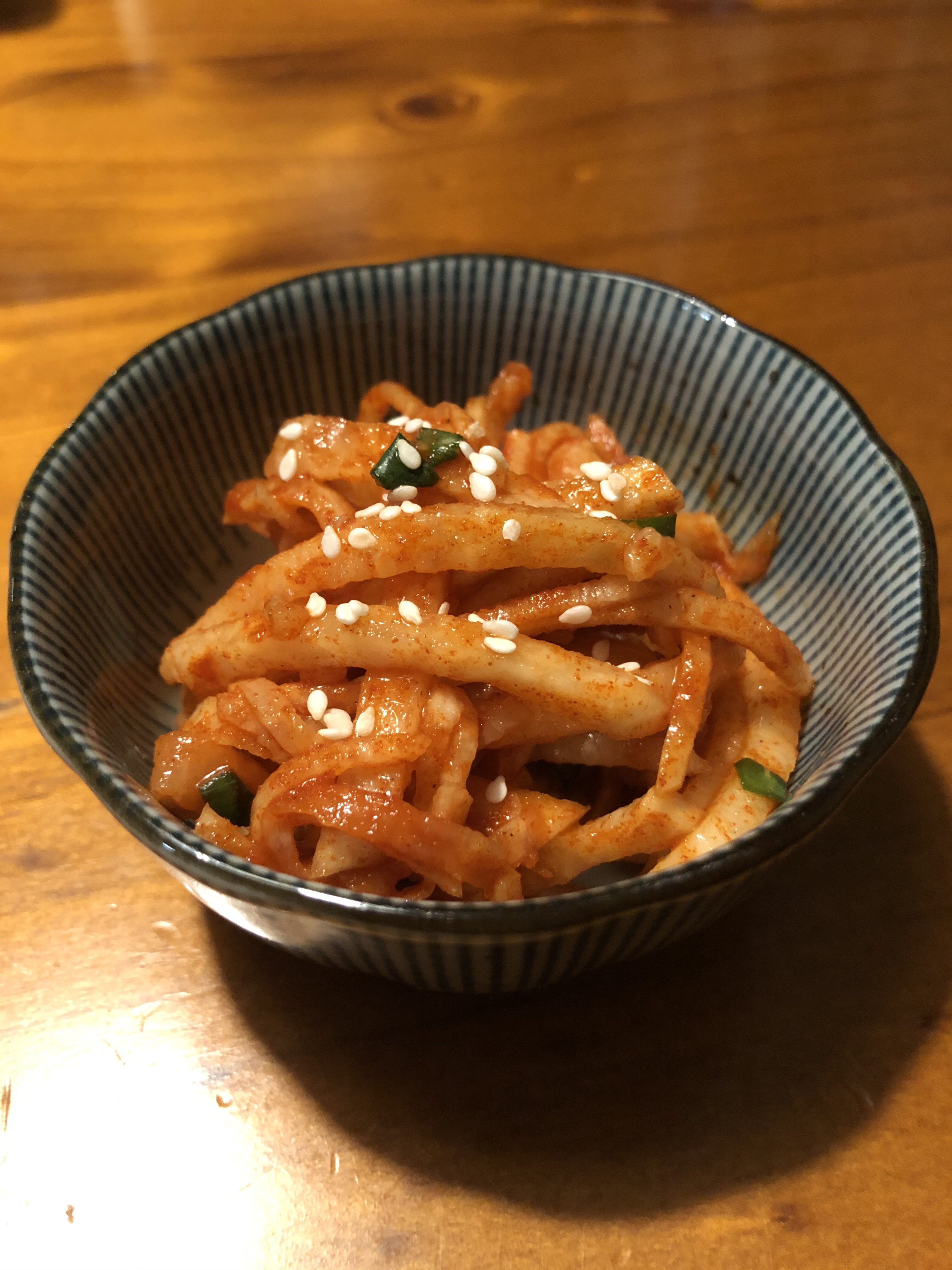 韩式小菜—白萝卜沙拉的做法