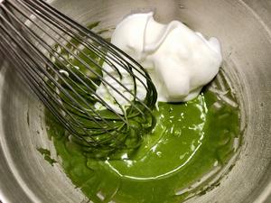 抹茶奶油蜜豆蛋糕卷‼️夏日小清新的做法 步骤9