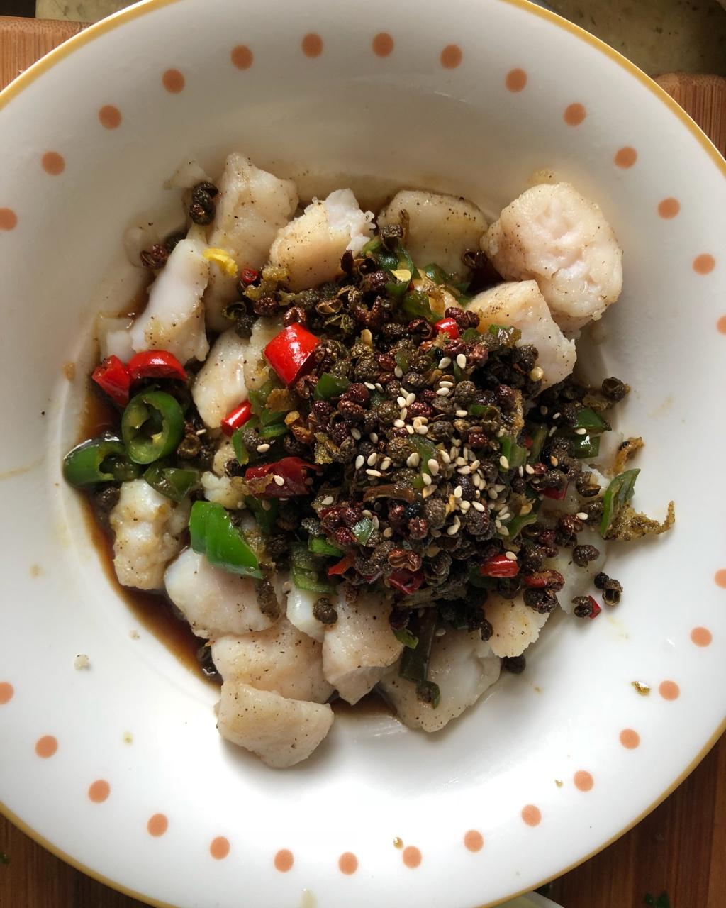 小羽私厨之椒麻鱼