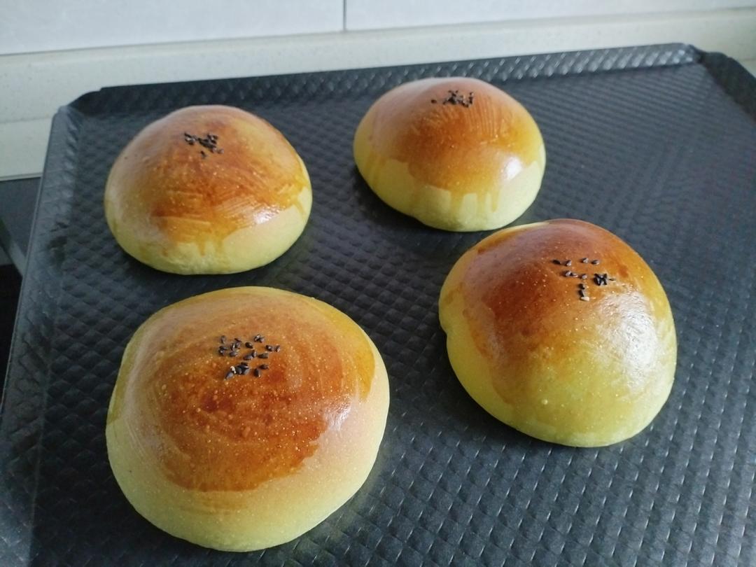 复刻sixtybrown抹茶红豆奶油面包