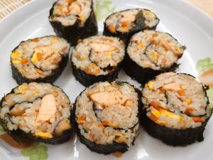三文鱼寿司饭的做法 步骤6