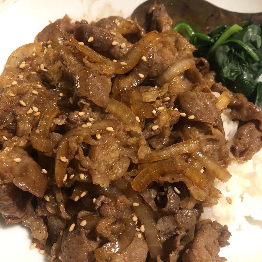 超好吃的肥牛饭