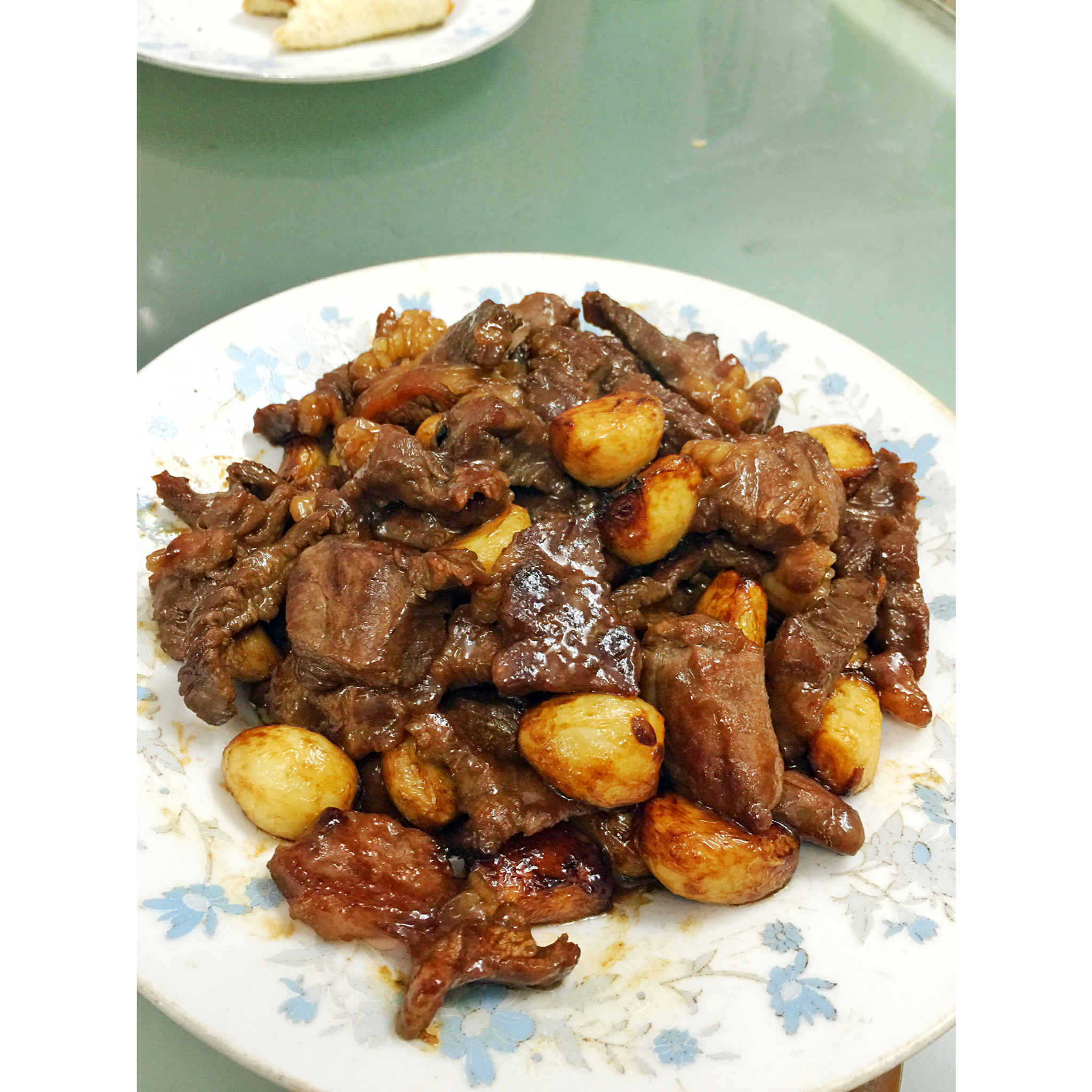 黑蒜子牛肉粒