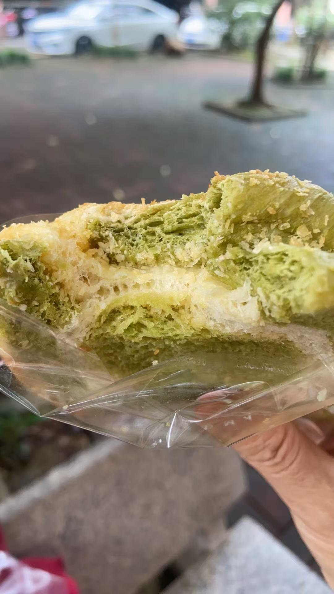 双色斑斓吐司