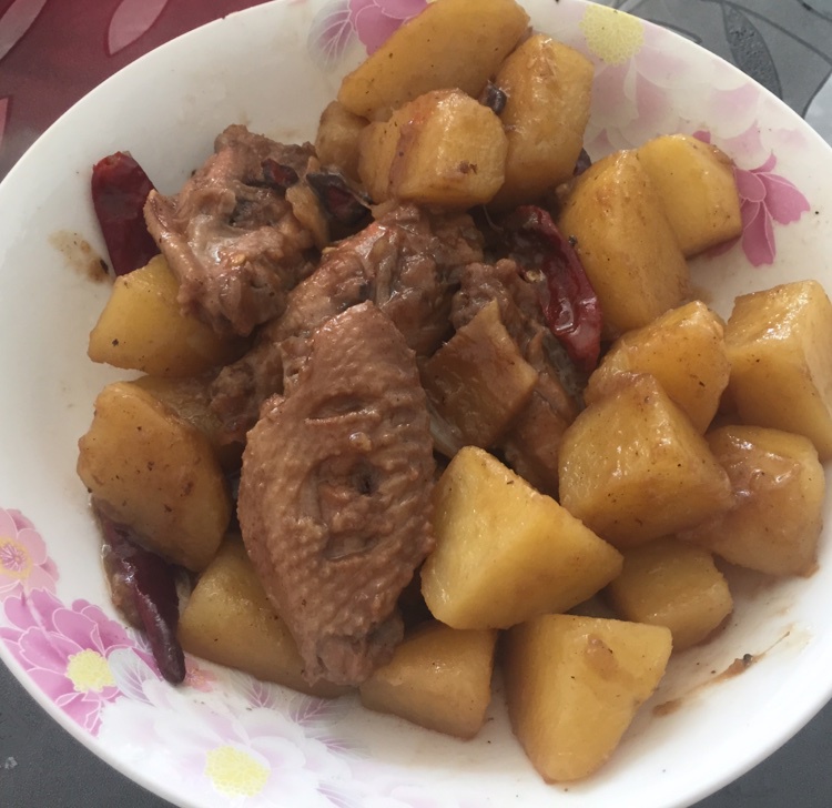 红烧土豆鸡翅
