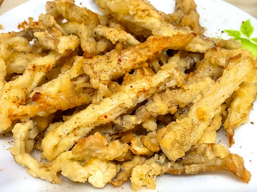 椒盐鸡腿菇