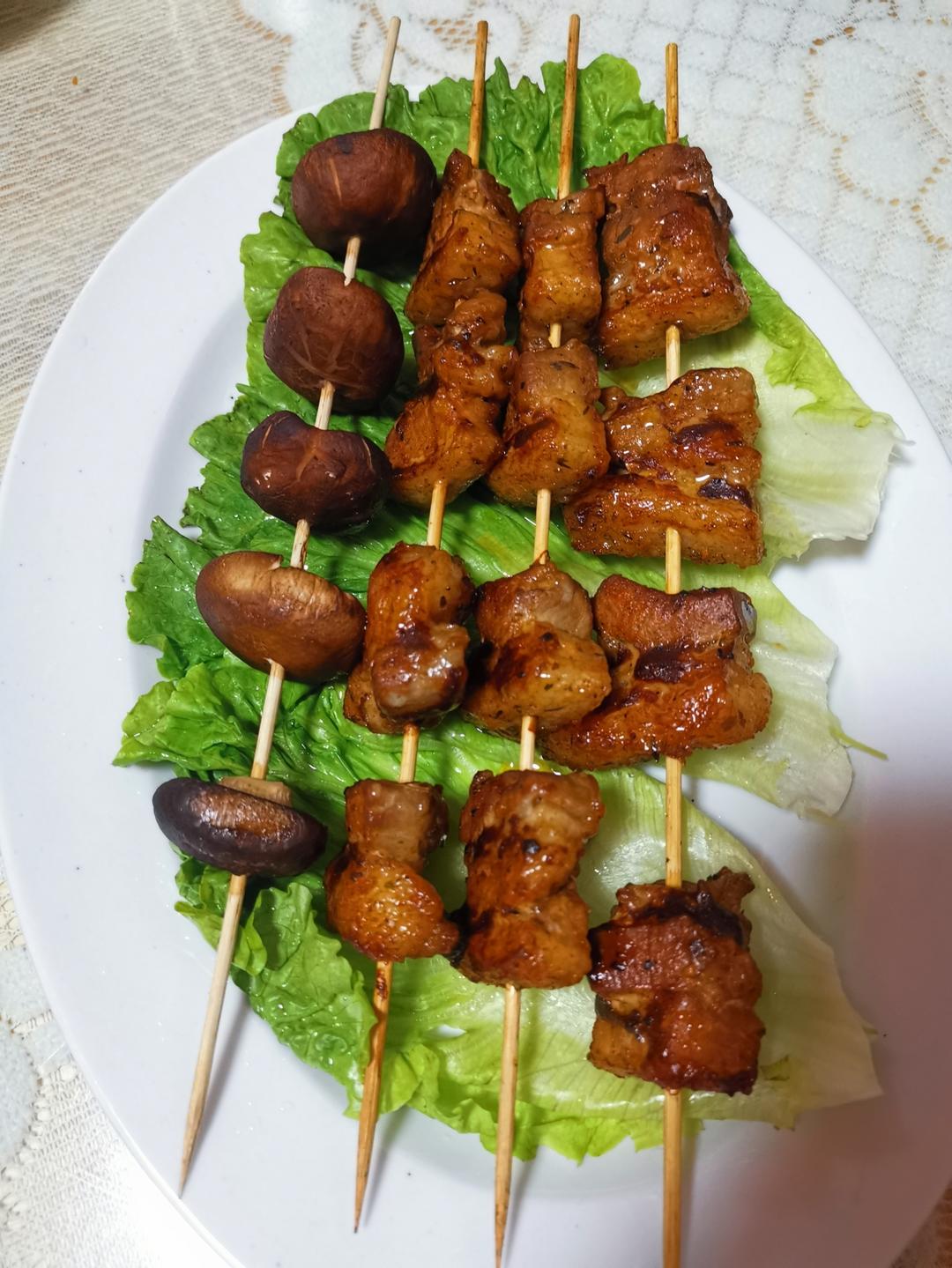 香烤牛肉串｜北鼎烤肉锅