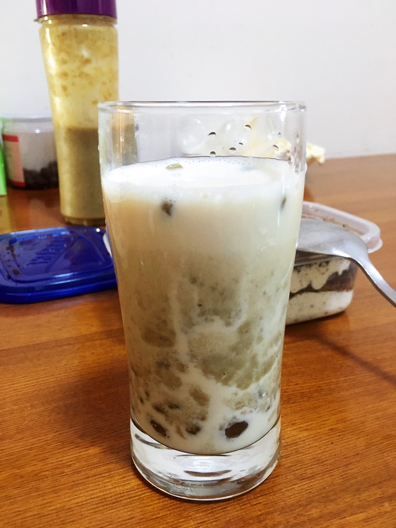 珍珠绿豆沙鲜奶-挑战台湾第一好喝