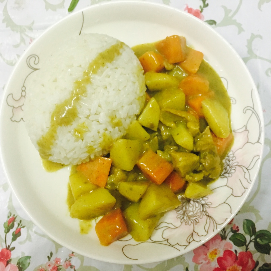 泰式椰浆咖喱鸡